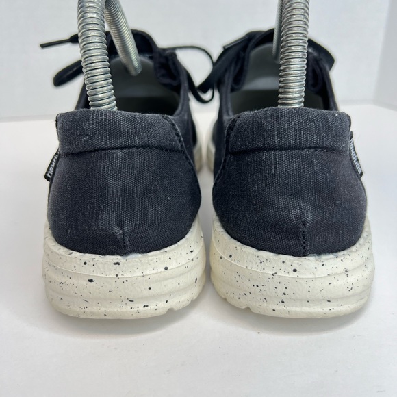 HEY DUDE WOMEN'S WENDY L BLACK Sz 7 WOMEN’S SHOES Comfort Loafers XLNT CLEAN - Picture 4 of 15